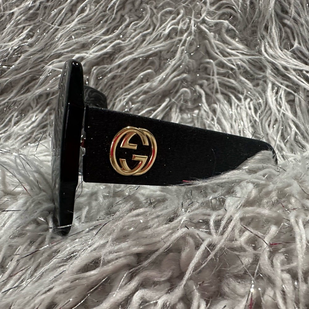 Gucci Glitter Oversized Sunglasses Authentic